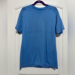 Lululemon Metal Vent Tech Short Sleeve in Blue